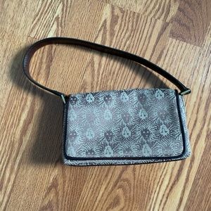 Anne Klein Lion Fabric Clutch EUC